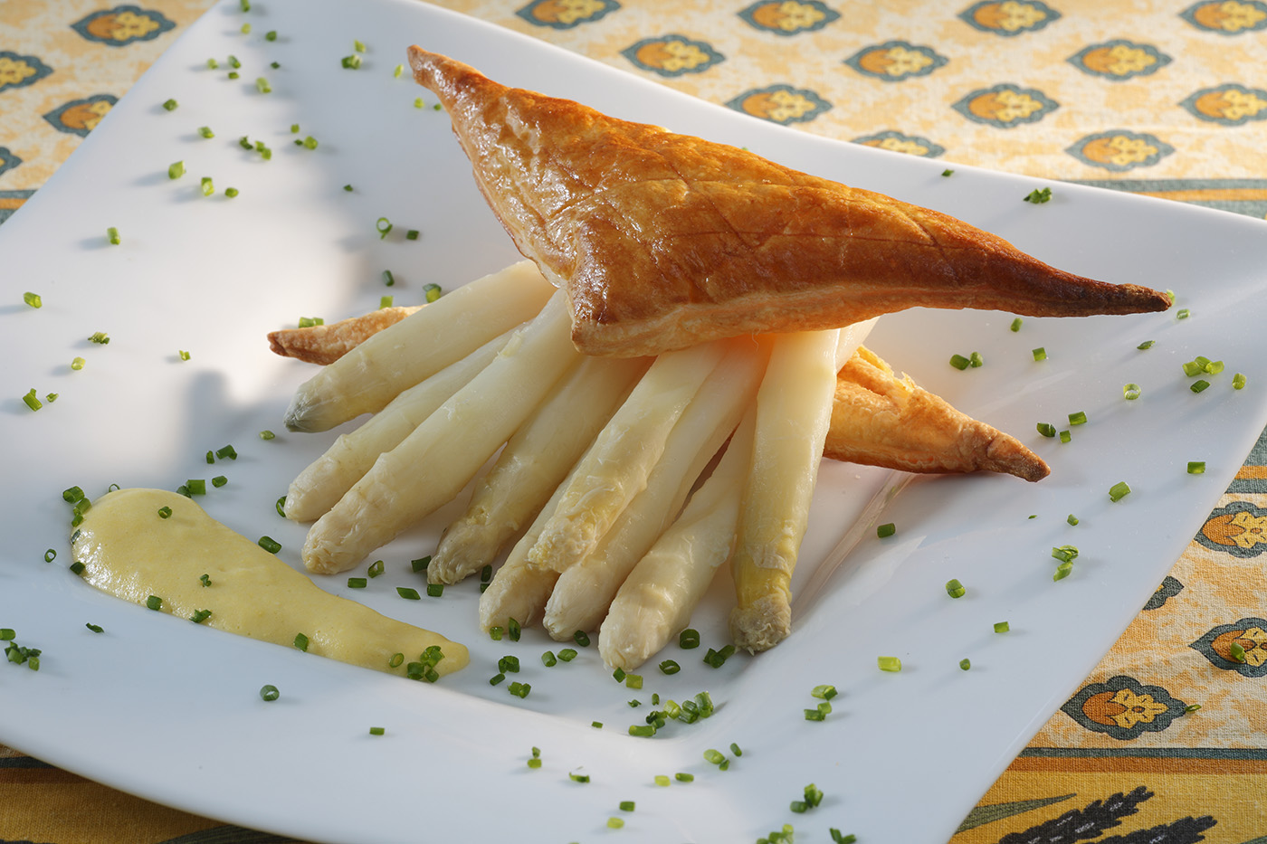 feuillete d asperges