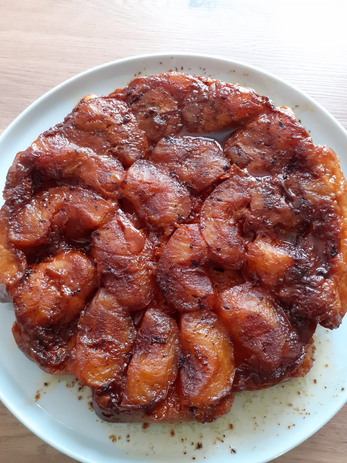 Plat à tarte avec une brioche façon Ttain