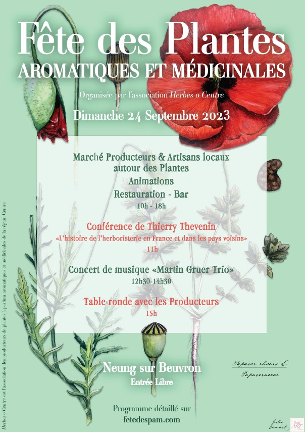 La Fête des Plantes Aromatiques et Médicinales à Neung-sur-Beuvron